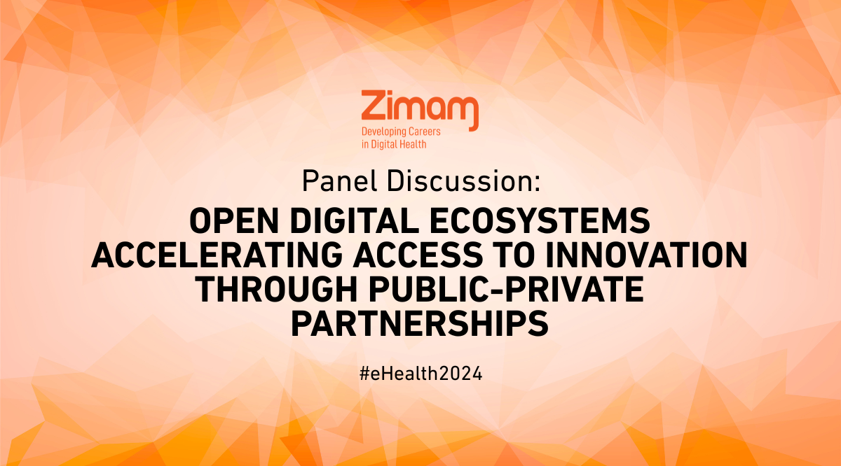 Panel Discussion Open Digital Ecosystems Accelerating Access to Innovation Through Public-Private Partnerships #eHealth2024